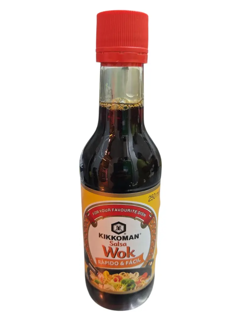 Salsa de soja Kikkoman wok 250ml