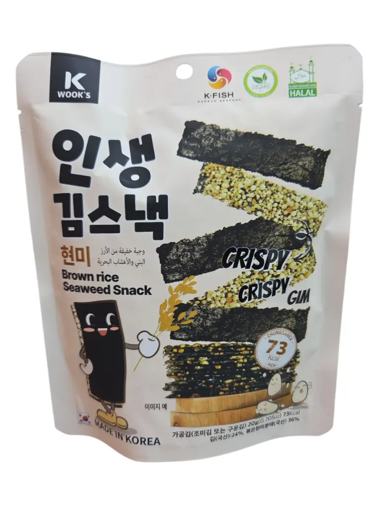 Snack de alga crispy 20g