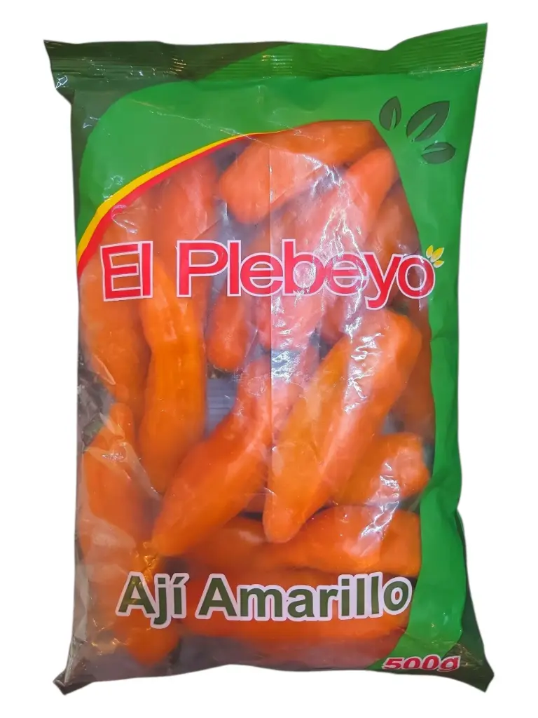 Aji amarillo congelado Plebeyo 500g