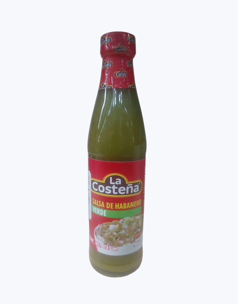 Salsa de habanero verde La costeña 150ml