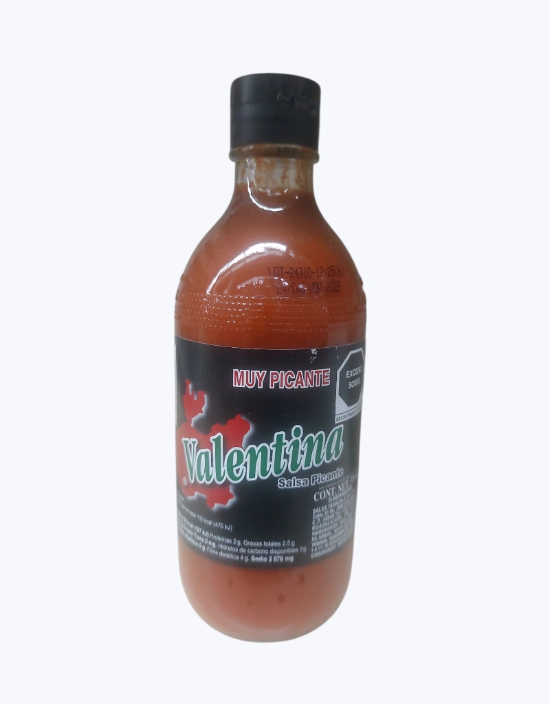 Salsa valentina muy picante 370ml