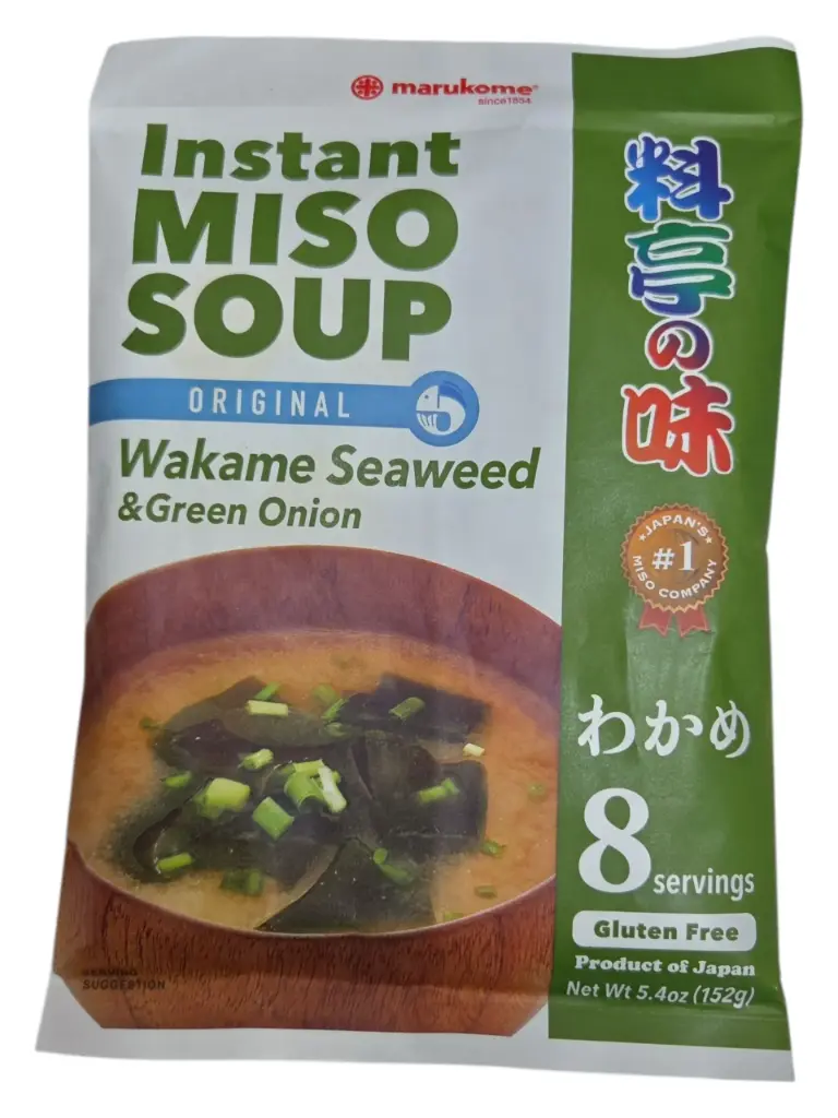 Sopa miso insta Wakame Marukome 152g