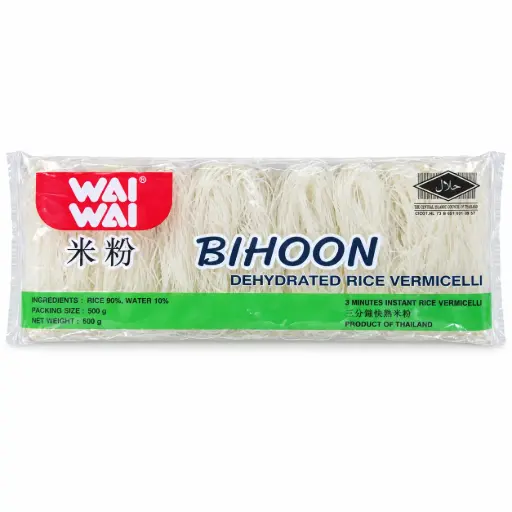 [1001839] Fideos de Arroz Waiwai 3 Min 500 g