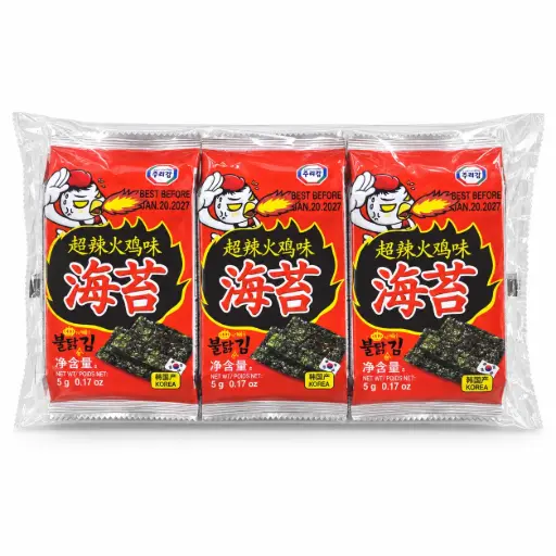 [1002067] Snack de Algas Picantes Wang 3 x 5 g