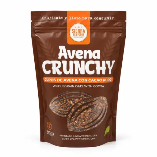 [1002807] Avena Crunchy con Cacao Puro Bio