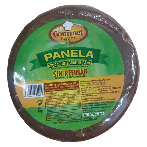 [1007237] PANELA GOURMET SIN REFINAR 250 gr