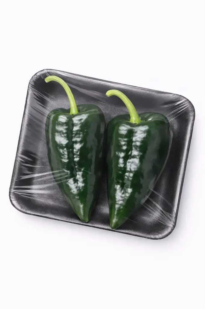 Chile poblano 500g Aprox