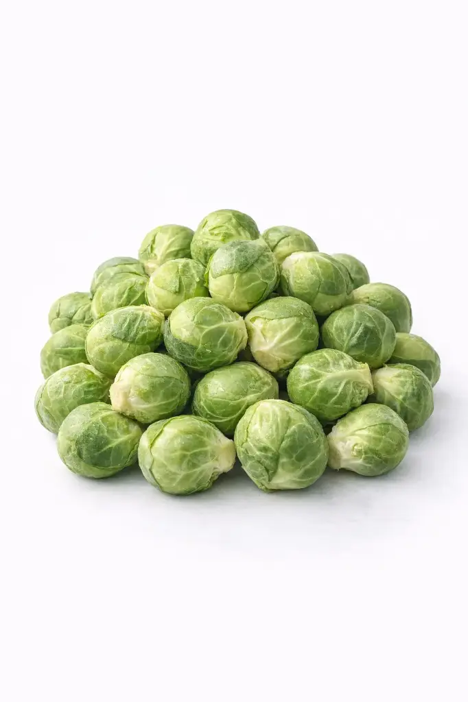 Coles de bruselas verdes