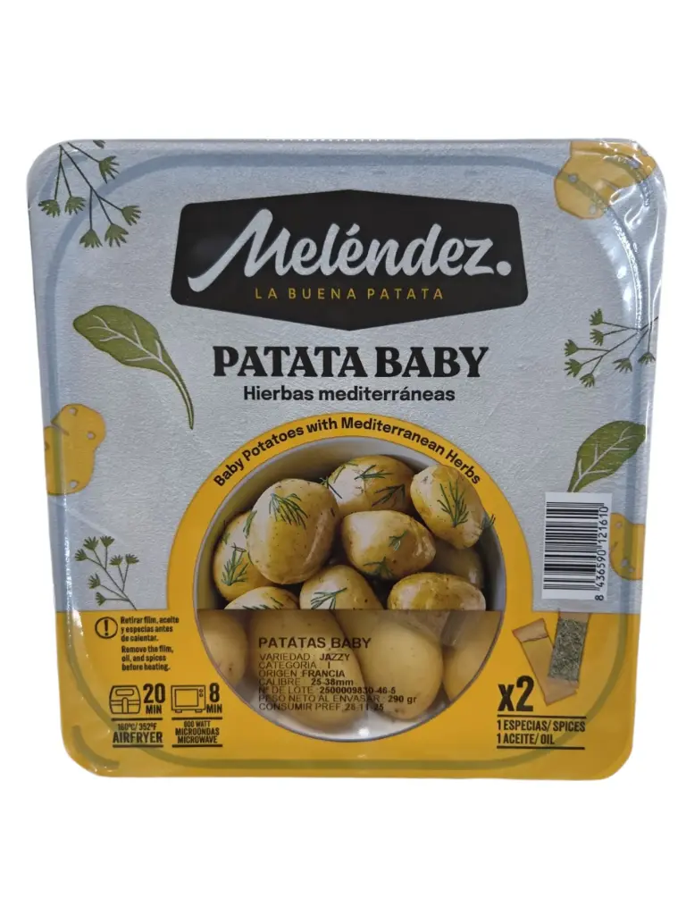 Patata baby microondas