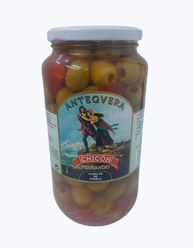 Aceitunas aliño de mi pueblo Chicon 450g