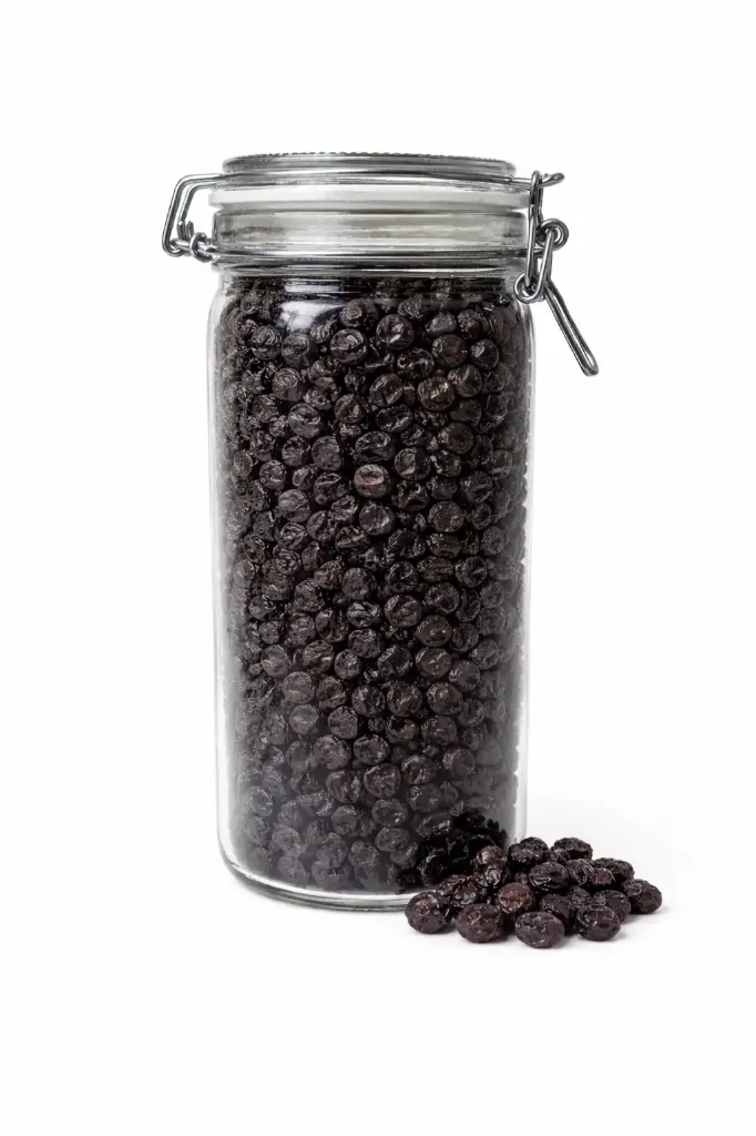 Arandano negro deshidratado