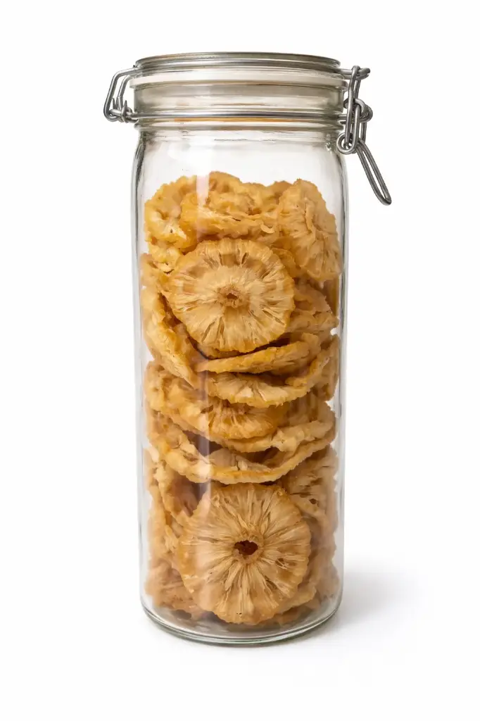 Piña Deshidratada sin Azúcar
