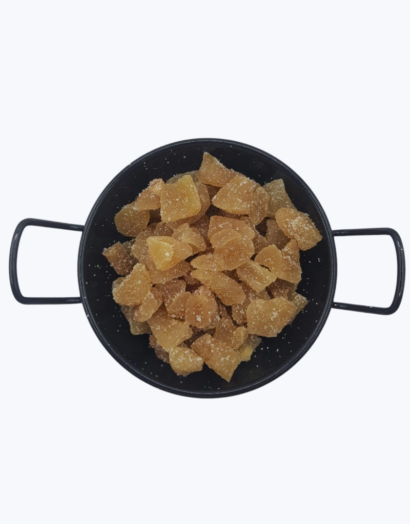 Jengibre con azucar de caña deshidratado