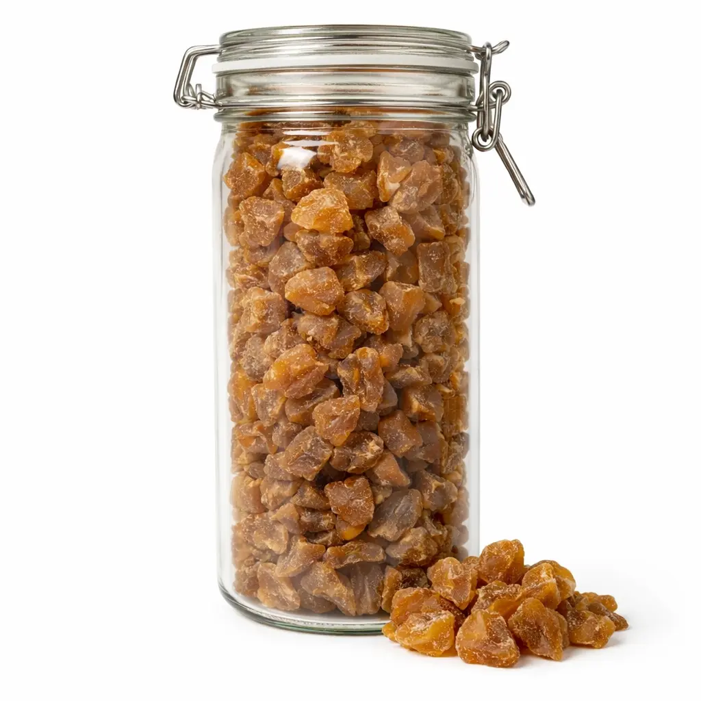 Jengibre sin azucar deshidratado