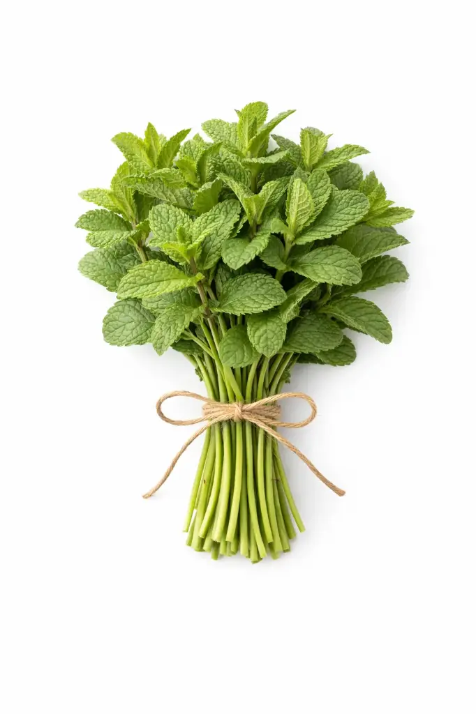 Hierba buena fresca