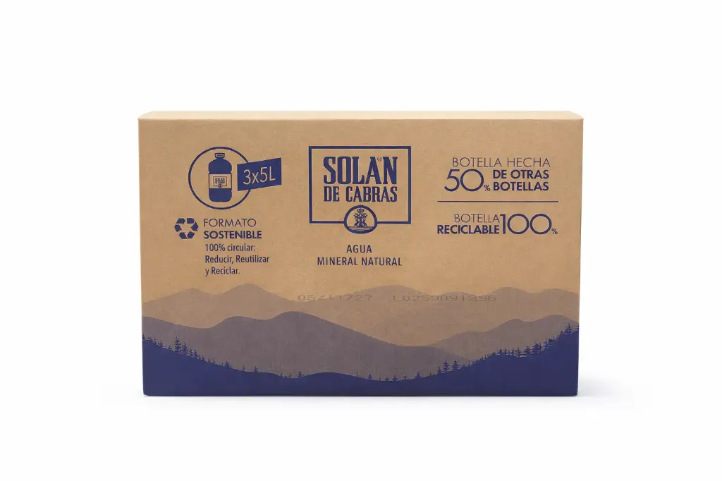 Agua Solan de Cabras Pet 3x5l