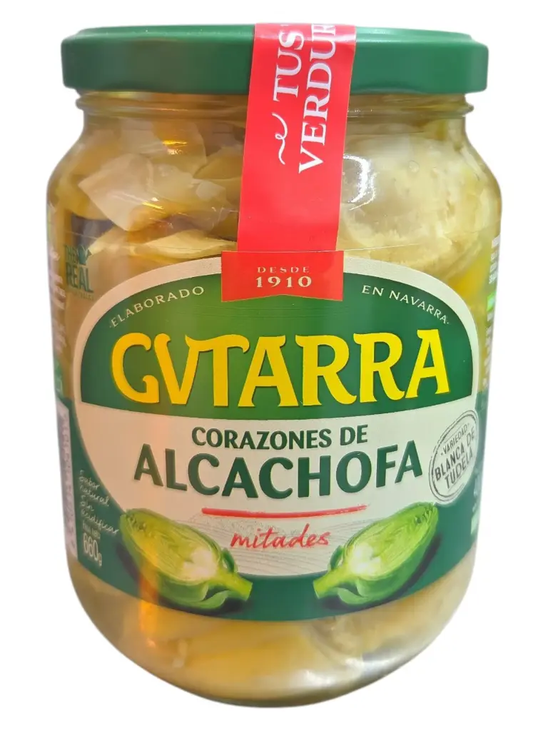 Corazones de alcachofas Gutarra 660g