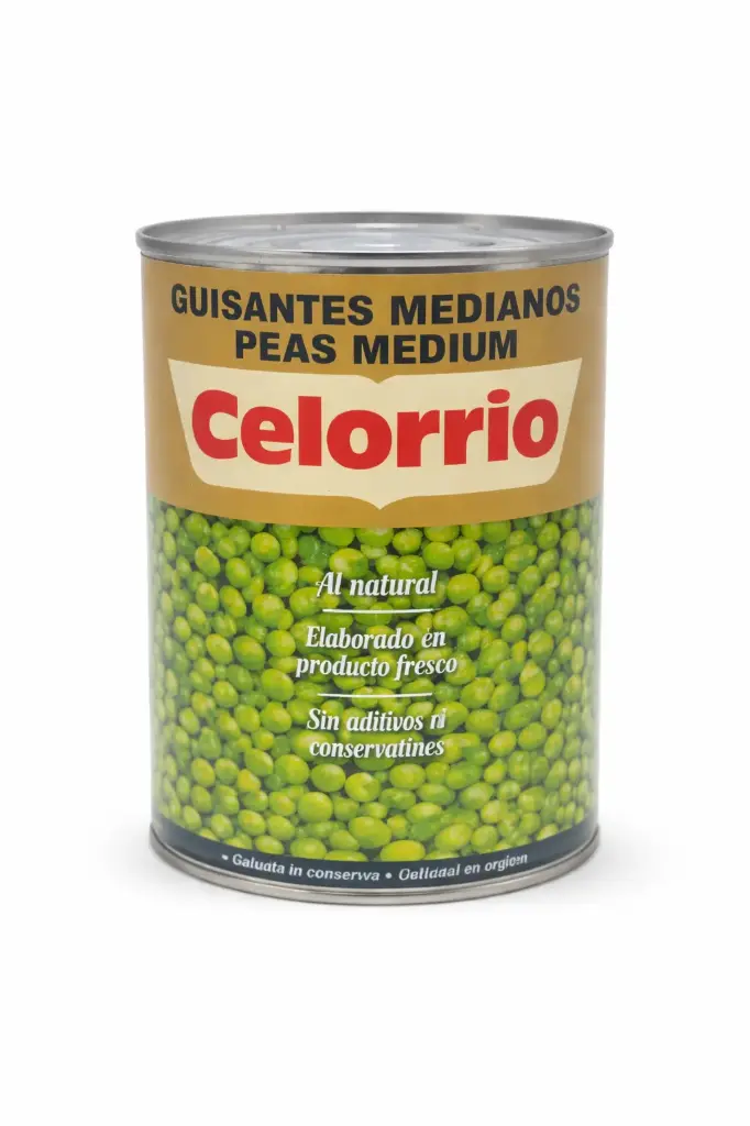 Guisante cocido Celorrio sin gluten 390g