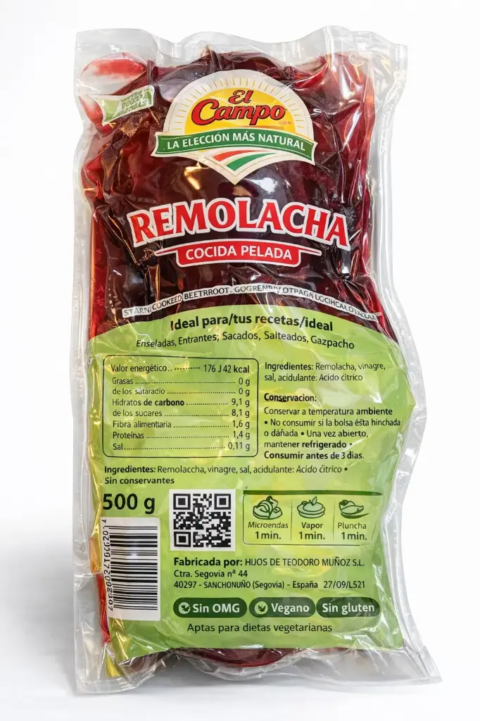 Remolacha cocida ElCampo 450g
