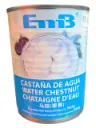 Castañas de agua conserva 567g