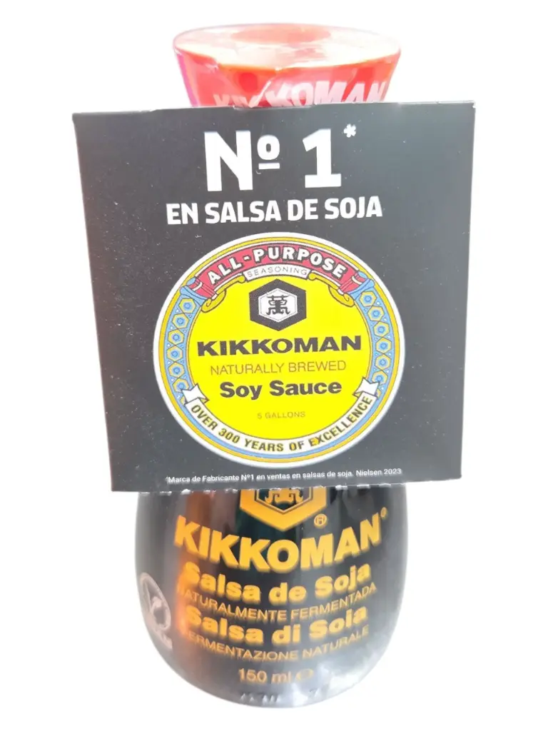 Salsa de soja kikkoman 150ml