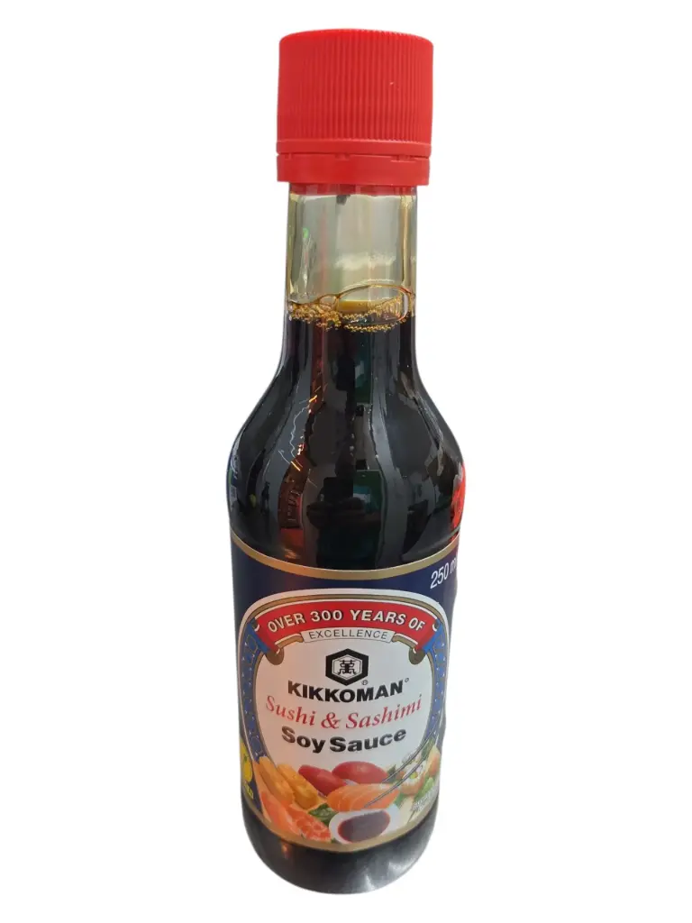 Salsa de Soja para Sushi y Sashimi Kikkoman 250 ml