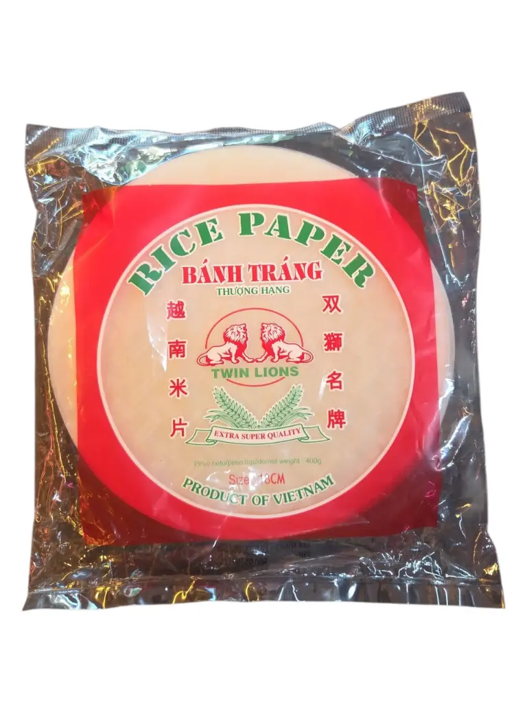 Papel de arroz Twin lion 18cm