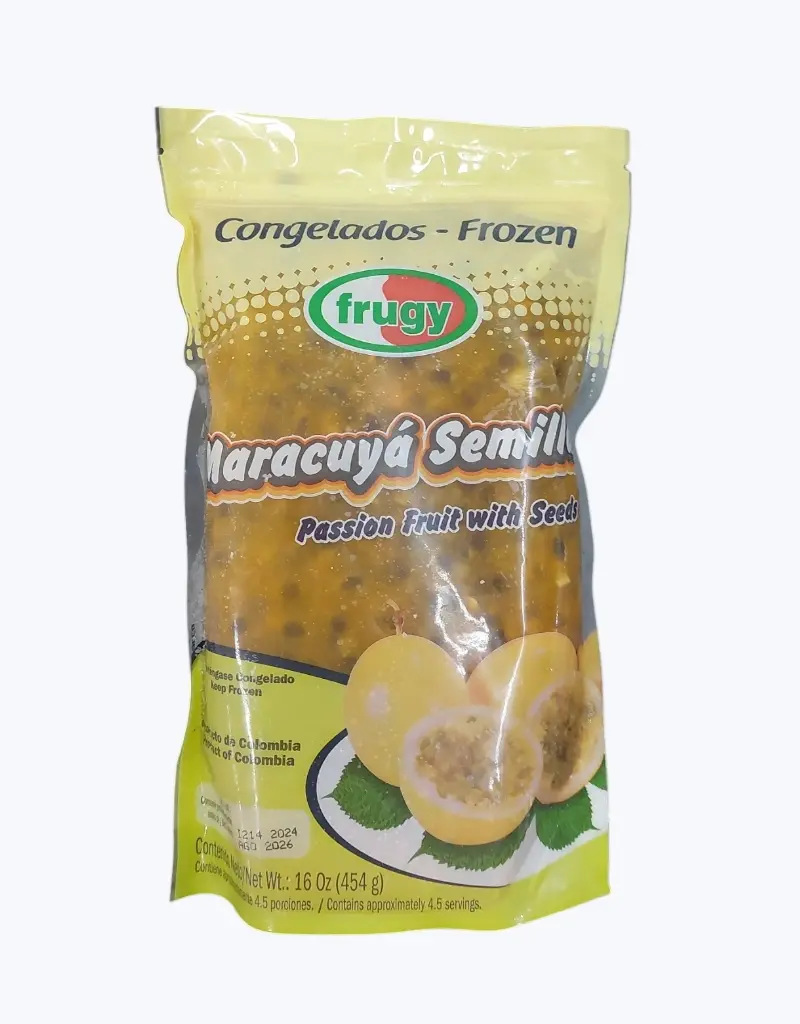 Maracuya con semilla congelada 454g