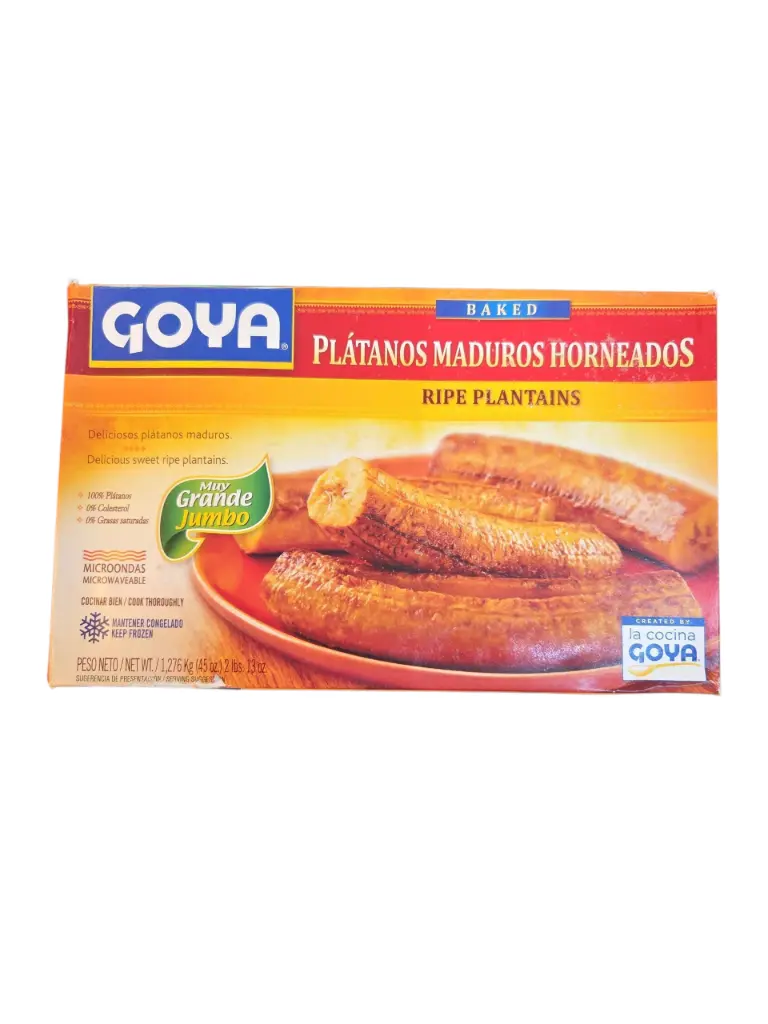 Platano horneado Goya 1275g