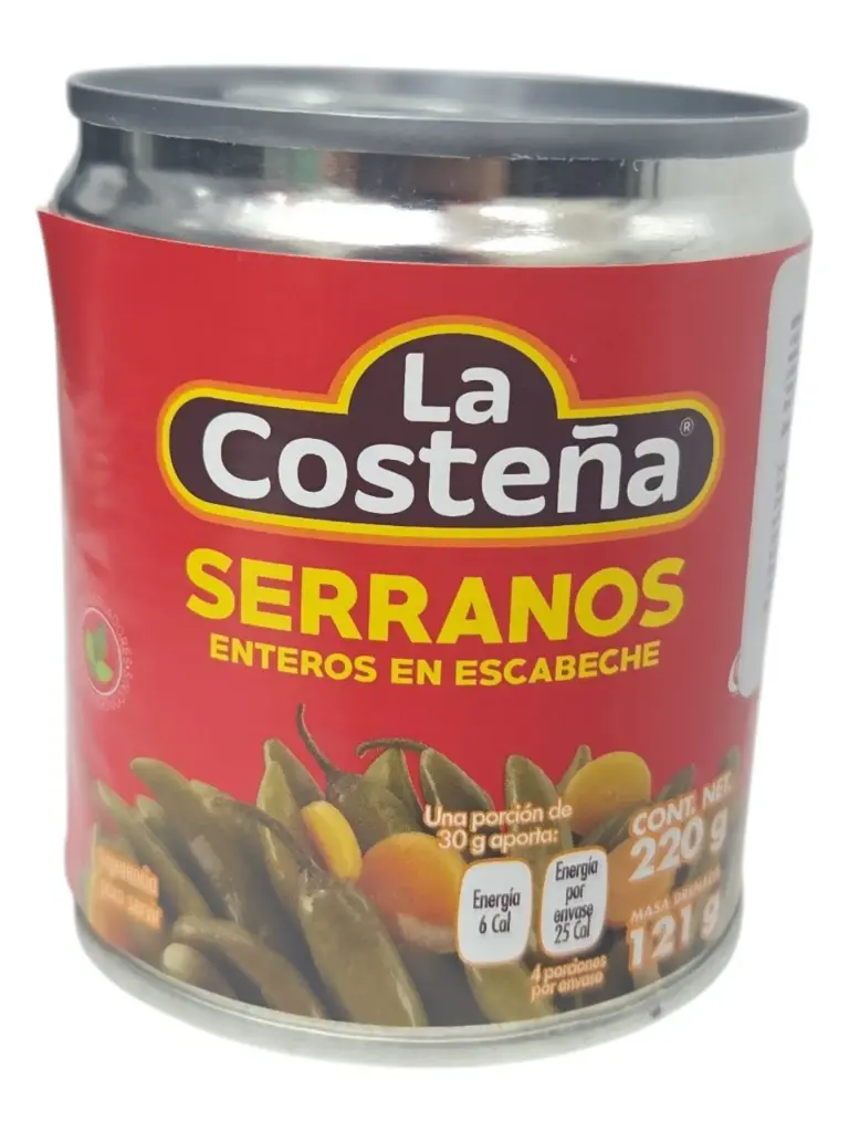 Serranos en escabeche La Costeña 220g