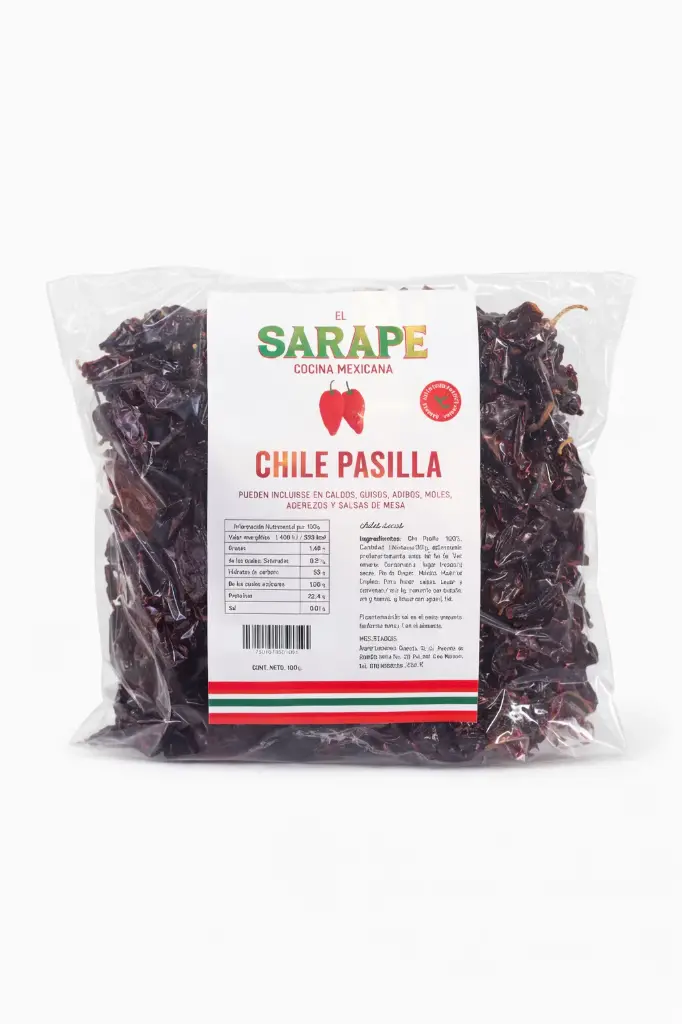 Chile pasilla El sarape 100g