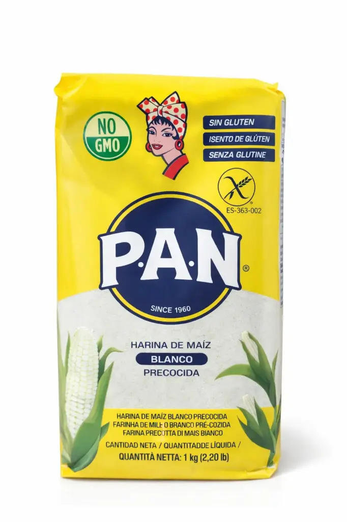 Harina Maíz Blanco Pan 1 kg