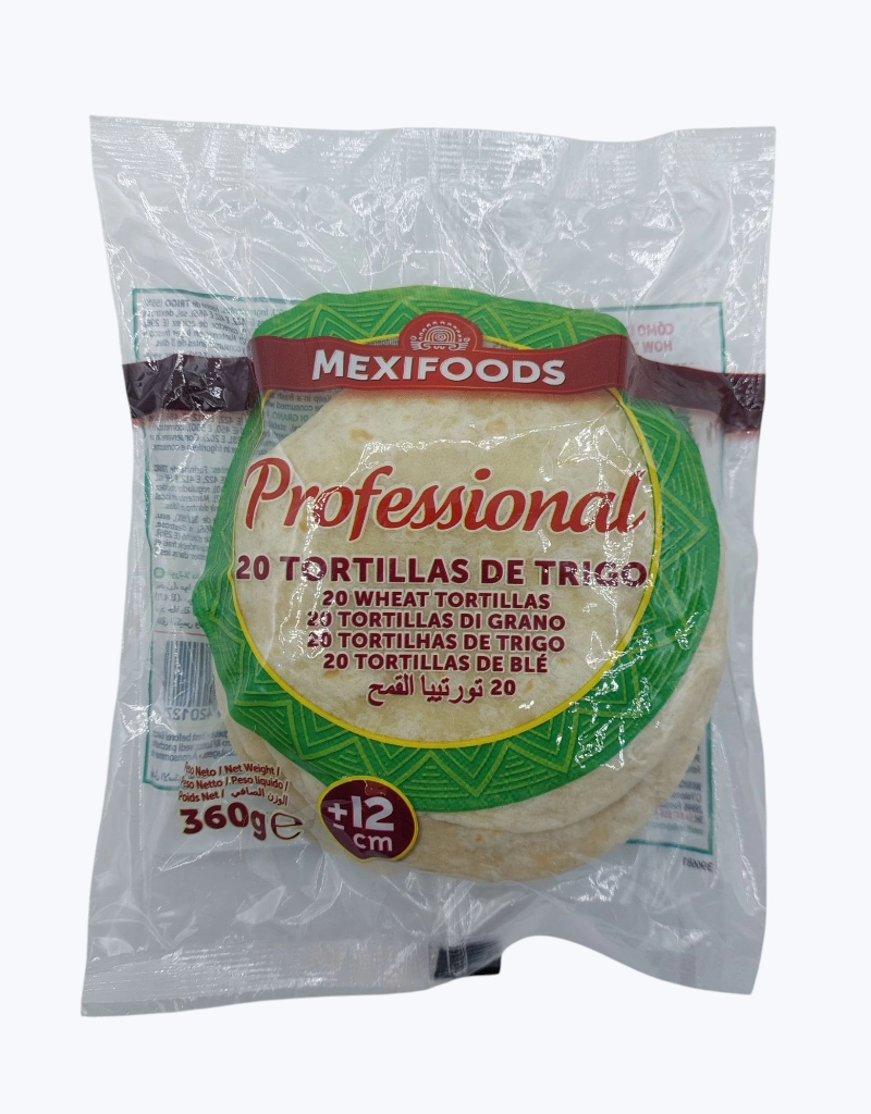Tortillas de trigo 12 cm