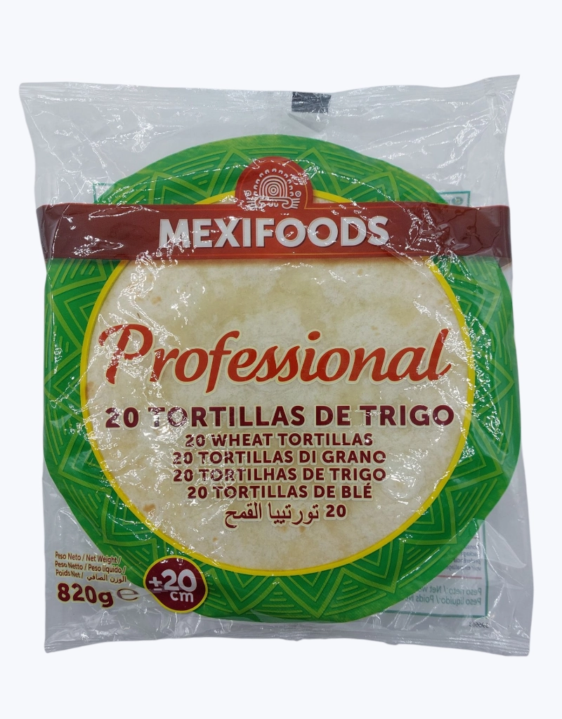 Tortillas de trigo 20 cm
