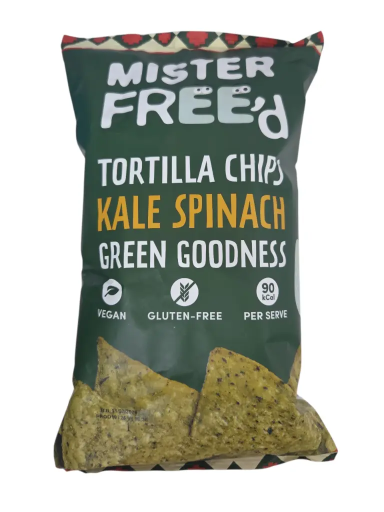 Nachos Sabor Kale Mister Free´d 135 g