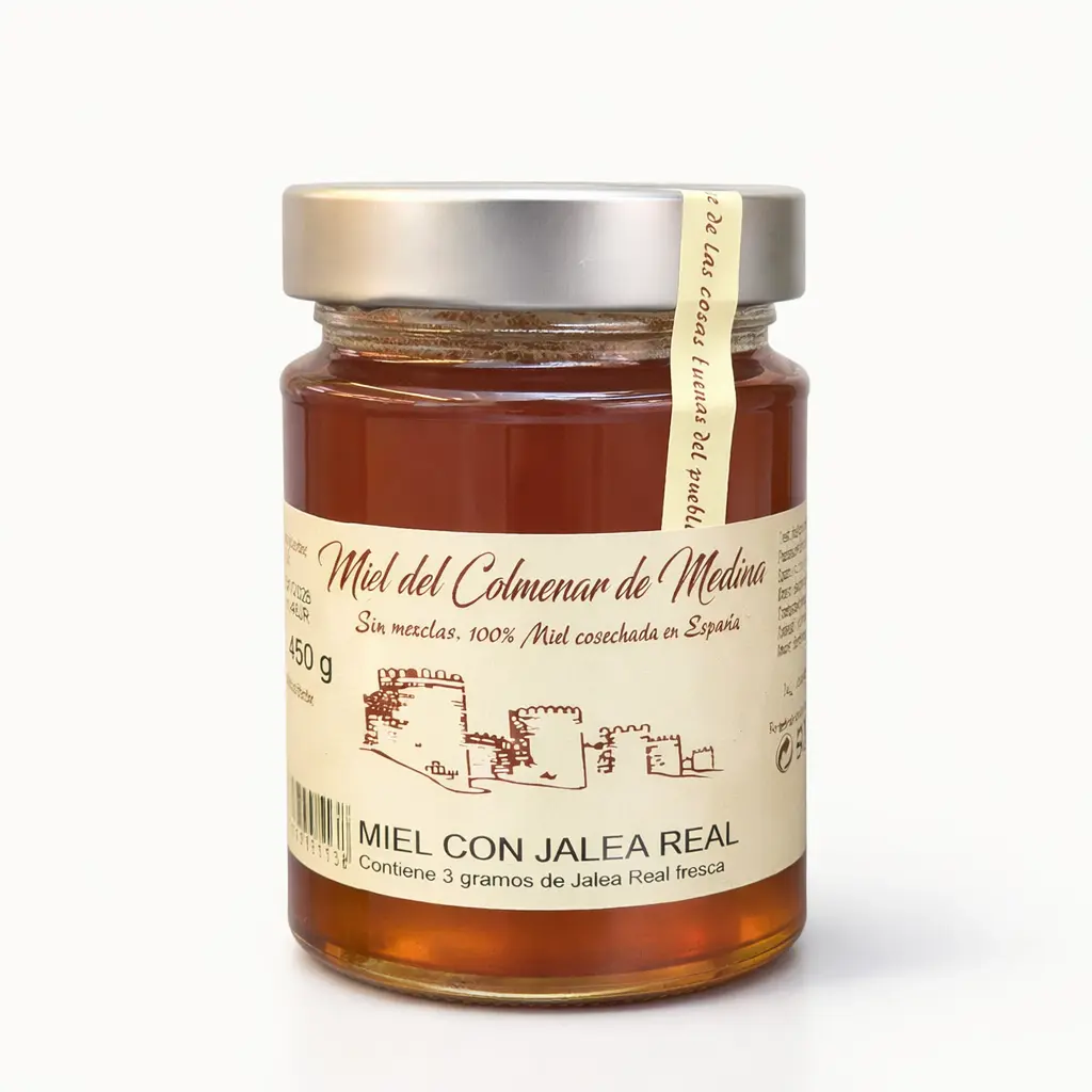 Miel con jalea real 450g