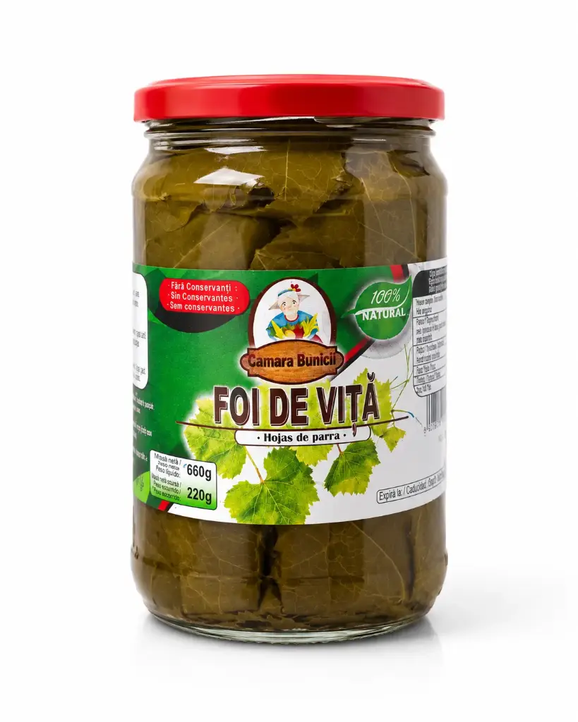 Hojas de parra 600g