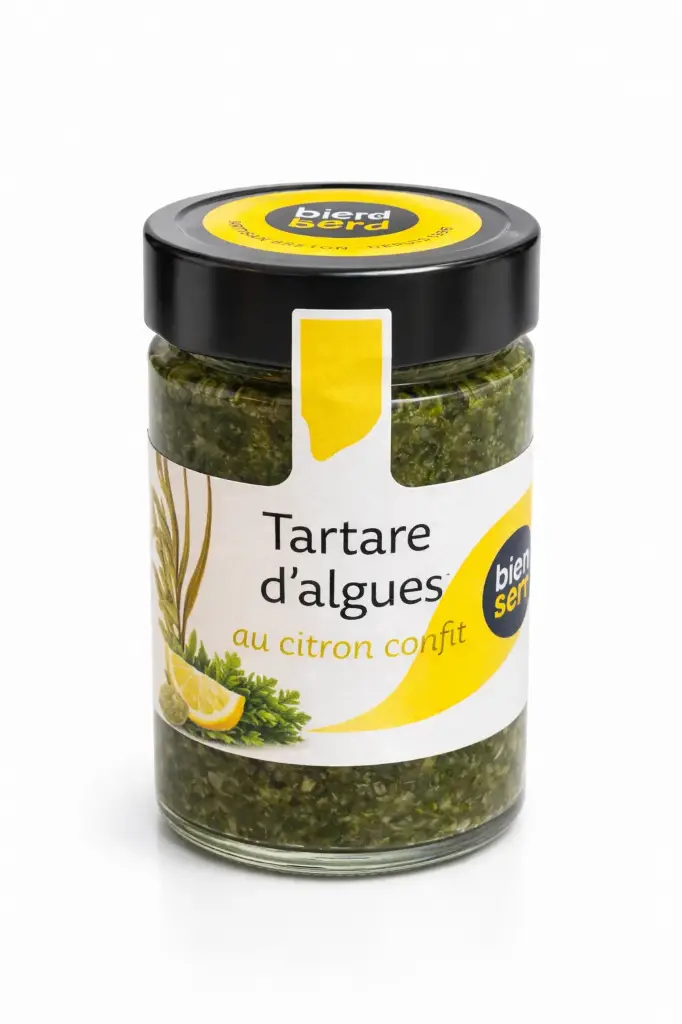 Tartar vegetal de Algas al limon 300g