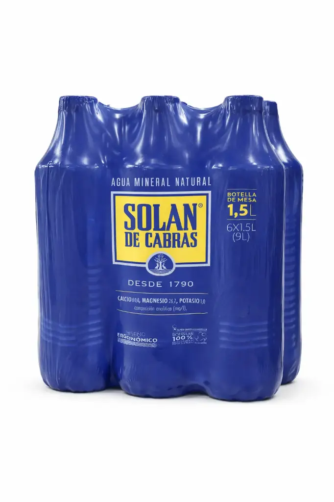 Agua Solan de Cabras 6 x 1,5 l