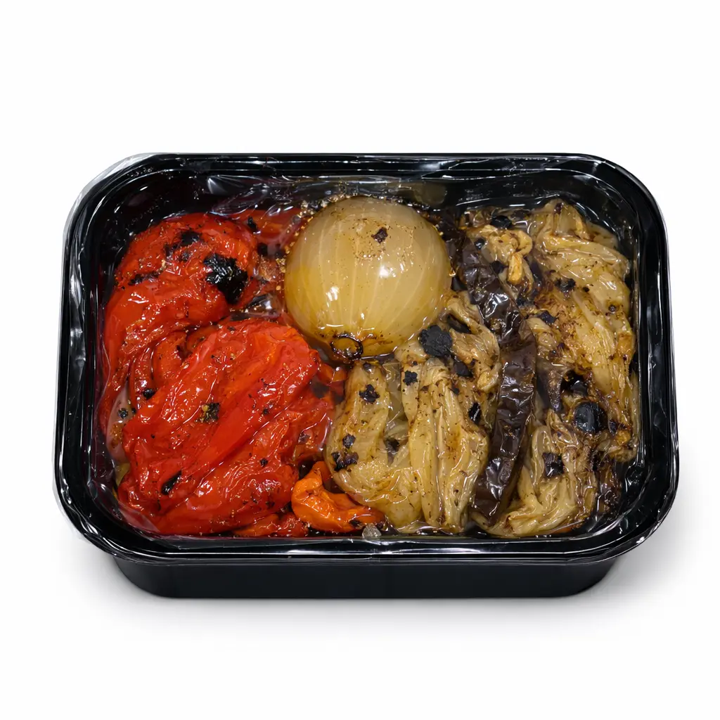 Escalibada asada en leña 250g