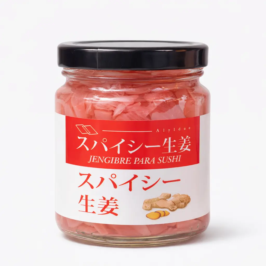 Jengibre encurtido rosa 190g 