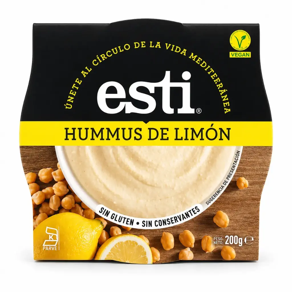 Hummus de limon Esti 200g 