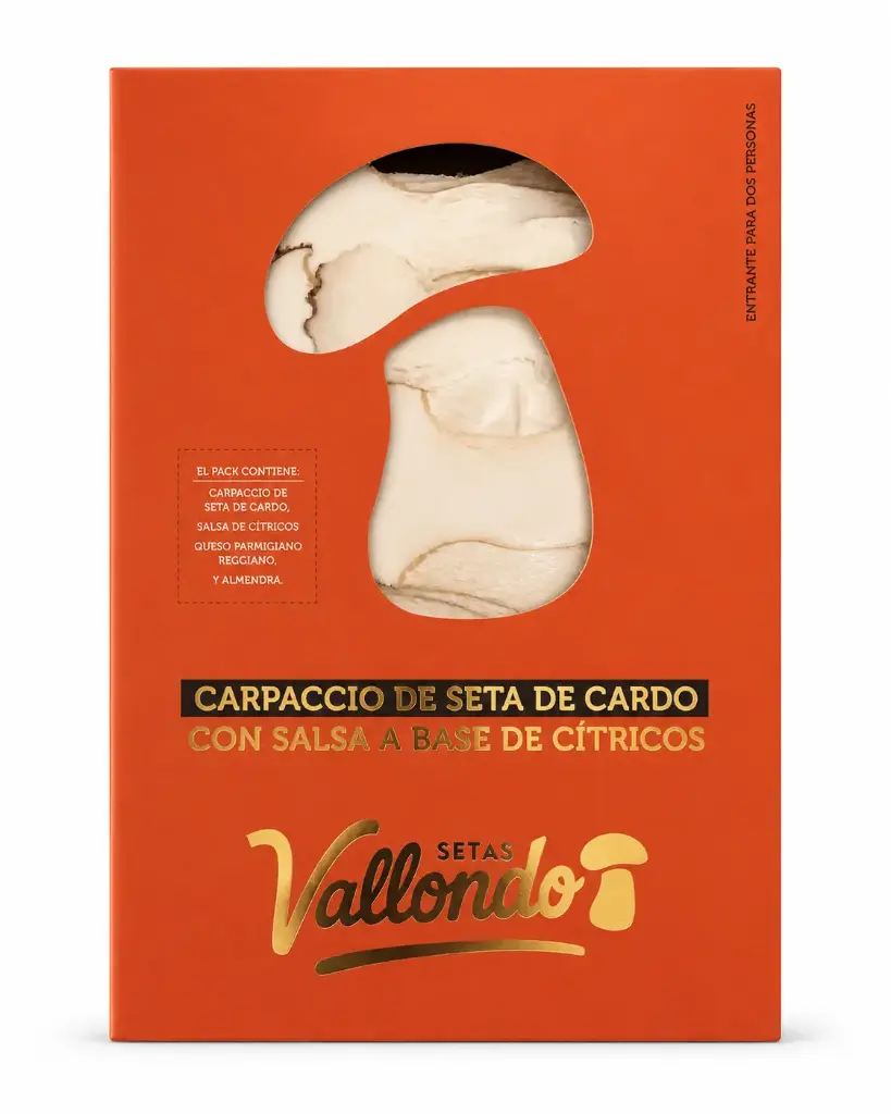 Seta Carpacho Boletus Eryngii