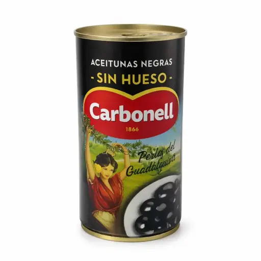 [1001328] Aceitunas negras sin hueso 340g