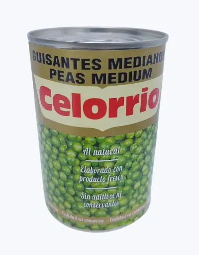 [1001704] Guisante cocido Celorrio sin gluten 390g