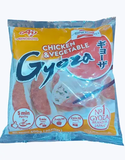 [1001854] Gyoza de Pollo y Verduras Ajinomoto 30 uds 600 g