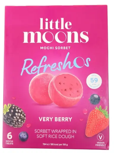 [1001914] Mochi de Frutosrojos Littlemoons 192 g