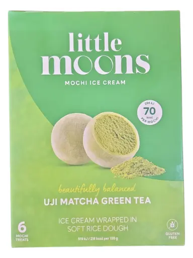 [1001800] Mochi de te verde LittleMoons 240g