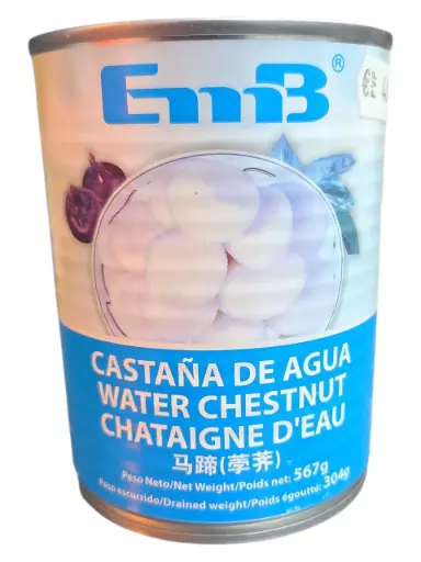 [1001821] Castañas de agua conserva 567g