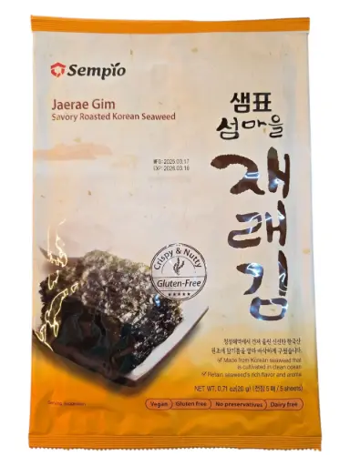 [1002063] Snack de Alga Tostada Sempio 20 g